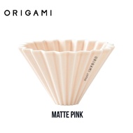Home barista ดริปเปอร์ เซรามิค ORIGAMI Ceramic Dripper ไซส์ S 1-2 Cups(เลือกสี)