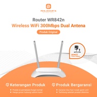 Router Tp-Link TL-WR842N Wireless WiFi | Router Bekas Original Bonus Adaptor
