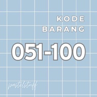 LINK CO CODE 051-100 SESSION biru