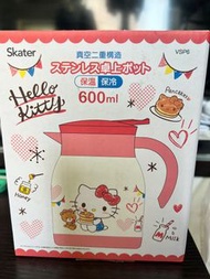 割引抵買之選⚡️⚡️Hello Kitty  Skater 600ml 冷熱卓上保溫壺 ✨附送 亞加力膠牌 kitty USB插頭