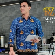 KATUN FARIZZ BATIK - KORPRI ASN UNIFORM Latest PNS/ 2025 Black Collar Smooth Cotton Material C50s