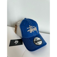 STÜSSY NEW ERA 9TWENTY BASIC TRUCKER BRIGHT ROYAL