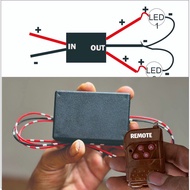 12v 24v remote 2 line strobe relay module