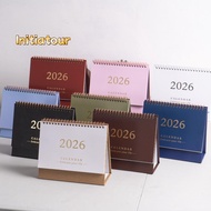 [Initiatour-t] 2026 Calendar Simple Memo Book Monthly Daily Planner Scheduler Time Management Home O