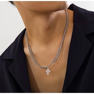 Men's CROSS NECKLACE | Men's STAINLESS CROSS CHAIN NECKLACE | Anti RUST CROSS NECKLACE