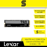 LEXAR NM790 M.2 2280 PCIe Gen4×4 NVMe SSD - 512GB/1TB/2TB