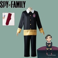 Kostum Main Peranan Perisik Kanak-kanak Akademi Eden Damian Desmond Anak Kedua Anime Cosplay Lelaki