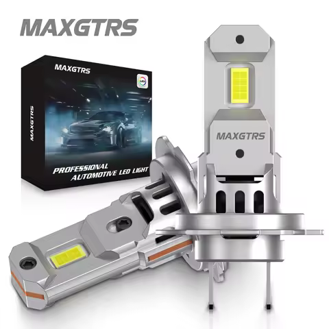 Headlight H7 H18 LED 2Pcs H7 H18 LED with Fan 20000LM Super Bright Head Light Headlight Bulb with Fa