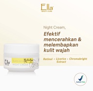 Ella Skincare Glass Skin Night Cream krim malam