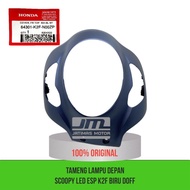 Tameng lampu depan scoopy LED eSP K2F biru doff 64301-K2F-N00ZP