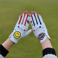 Japan 2025 PEARLY GATES Exported To Japan And South Korea Pg Smiling Face Golf Ladies Gloves Hook An