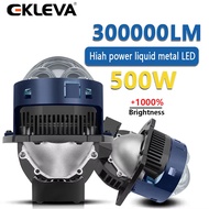 EKLEVA ไฟเลนส์ Index Bifocal ตัดหมอกเลเซอร์ LEDไฟ LED ลำแสงสูง + ต่ำโปรเจคเตอร์ไฟตัดหมอกคู่สำหรับไฟต
