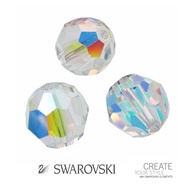 SWAROVSKI ELEMENTS 5000 Faceted Round 8mm Crystal Beads (1 pcs)