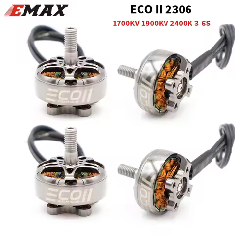 Emax ECOII ECO II Series 2306 1700KV 1900KV 2400KV 3S-6S Brushless Motor for RC FPV Racing RC Drone 