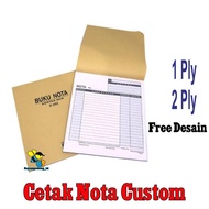 Cetak Nota 1 Rim 2 Ply / Rangkap (Nota/ Surat Jalan , Form ) 2Ply 1Rim