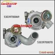 K03 turbo 53039880069 53039700069 53039880070 53039700070 turbocharger for Audi All Road 2.7 TDI Bit