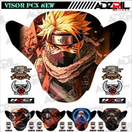 Winshield HONDA PCX 160 visor Sticker NEW NARUTO Image/BORUTO Cool (020)/SASUKE Image Winshield Sticker/Cartoon Winshield Sticker Image/Cool Picture Winshield Sticker/visor Sticker/ HUKAGE