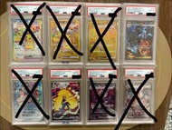 日版 PSA 10  寶可夢卡牌  pokemon card ptcg 噴火龍 皮卡丘 數碼暴龍 digimon 可trade 金比卡 sv8 sv8a s8b m2 sv4a sv3 psa10