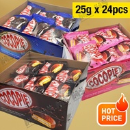 Cocopie Chocolate / Dark Chocolate / Strawberry / Banana (24's x 25g) HALAL