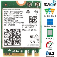 Genuine Intel 6E AX 210 wifi Card 2.4-5-6GHz Bluetooh 5.3 For LAPTOP- PC- TINY MINI PC -SFF