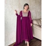 Trendy New Long Georgette Gown