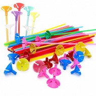 Balloon Stick + Cup 27 Balloon Sticks Balloon Stand Party Decoration