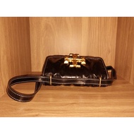 TB Patent Leather Sling Bag