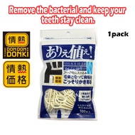 DONKI Jonetsu Kakaku Floss Toothstick White (100 Pcs)