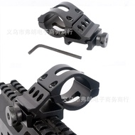 Factory Pure Steel Screw T2008 High Quality Crooked Neck 25.4 Flashlight Pipe Clamp Sight Clamp K185