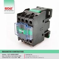 SDE MAGNETIC CONTACTOR SC1-D0910M7 (SC1-D Series) New Series