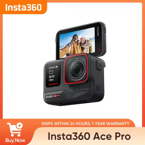 Insta360 Ace Pro - 8K/4K Leica Action Camera, Flagship 1/1.3" Sensor, Waterproof, Stabilization, Wat