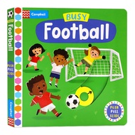 Milu Busy Agency Operation Book Picture Book Busy Football Board Book Children S Toddler Toy Original English Books
