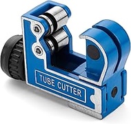Loreso Copper Pipe Tubing Cutter - Mini Tube Cutter for 1/8" 1/4" 1/2" to 1 1/8" Inches For Copper B