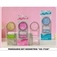 MULTIFUNCTIONAL GEOMETRY RULER MULTIFUNCTIONAL GEOMETRY DRAWING RULER/ HZ-7128 (1 PCS)