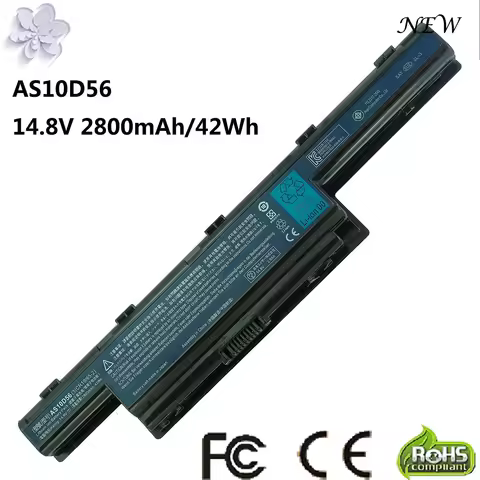14.8V 2800mAh AK.004BT.085 AS10D56 BT.00403.021 BT.00405.013 Battery for Acer Aspire 5336-T353G16Mnr