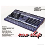 EL mixer audio ASHLEY HERO 24 channel 24 mono original Ashley