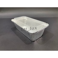 4571-P Aluminium Foil Tray with Clear Lid (5 sets ±) Rectangle / Rectangular My Chef Foil Tray 4571 