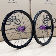 SILVEROCK TL-21 18in 355 20in 406 Alloy Wheels Disc Brake Fat Gravel Tubeless Ready for Folding Bike
