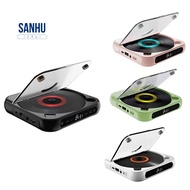 Portable CD Player Bluetooth Speaker,LED Screen, Stereo Player, Wall Mountable CD Music Player with FM Radio