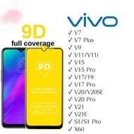 9D Tempered Glass For Vivo V7 / V7 PLUS / V9 / V11 / V11i / V15 / V15PRO / V17 / V19 / V17RPO / V20 