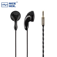 NICEHCK B80 Flat Head Earphone 14.8mm PU TopologyBio Diaphragm Dynamic IEM Lightweitgh Music Earbud 