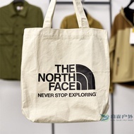 THE NORTH FACE ข้อเสนอพิเศษ Thenorthface North Face กระเป๋าทรงสี่เหลี่ยมมีหูหิ้วสะพายไหล่สำหรับผู้ชายและผู้หญิง18ลิตร52U4กระเป๋าสะพายไหล่กระเป๋าผ้าใบสะพายข้างกลางแจ้ง