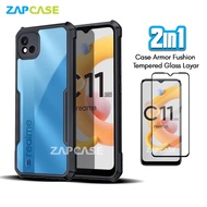 Realme C11 2021 Casing Free Tempered Glass