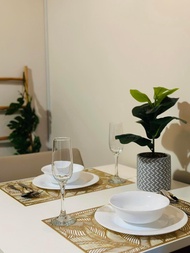 Pangsapuri 33 m² dengan 1 bilik tidur dan 1 bilik mandi peribadi di Makati (Christine Suites Ph BGC 