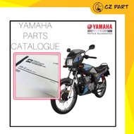 CATALOGUE/CATALOG/BUKU PARTS YAMAHA RXZ 3XL/5PV Y125Z/Y125ZR/LC135V1-V7/Y15ZR/Y16ZR/SRLZ/SRL115/Y80/
