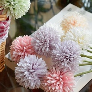 Artificial Flowers Hyacinth Dandelion Table Tennis Chrysanthemum Imitation Flower Dandelion Imitatio