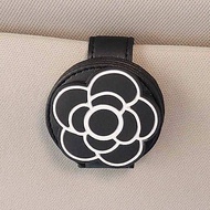 Car Sunglasses Holder Camellia Sunglasses Clip Car Interior Decoration Multifunctional Card Holder C