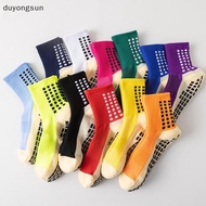 (duyongsun) 1 Pair Of Men's Soccer Socks Non-slip Grip Pad Football Basketball Socks Football Socks 