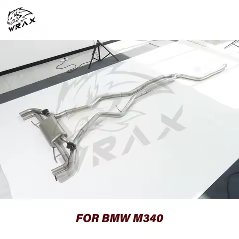 for BMW M340 G20 G80 Exhaust System SS304 Catback Performance Boost Valve-Controlled Sound Direct Fi