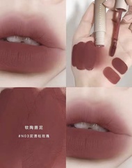 Son Môi Perfect Diary N04 Soft Clay Lip Mud N02 Matte Lipstick Long-lasting White for Female Student